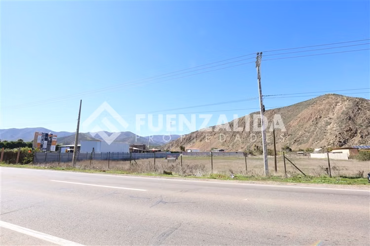 Venta de sitio de 5.012 mt2, km 28, La Calera ruta a Vicuña