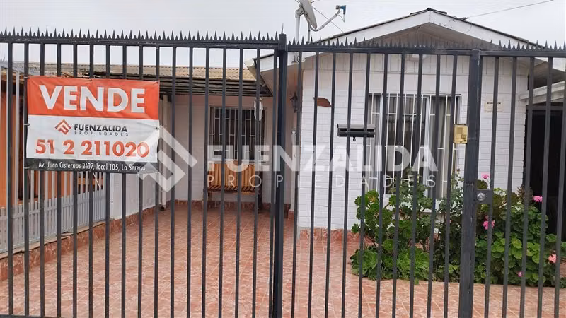 Casa en venta 3 dorm sector La Florida, en La Serena