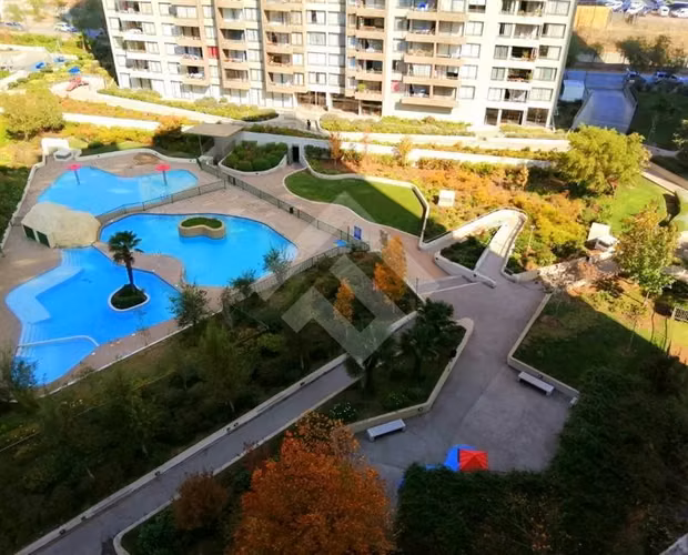 Departamento venta 2 dorm. Condominio las Palmas Macul