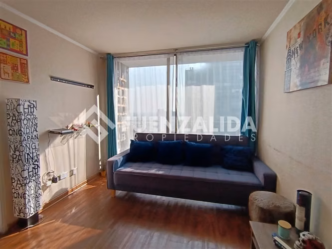 Departamento en venta de 1 dorm. en Estación Central