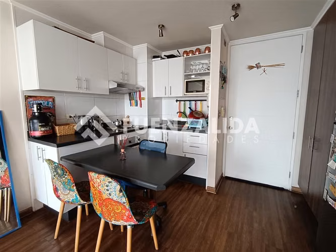 Departamento en venta de 1 dorm. en Estación Central