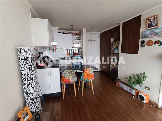 Departamento en venta de 1 dorm. en Estación Central