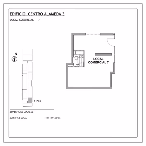 Local Comercial, Metro Alberto Hurtado