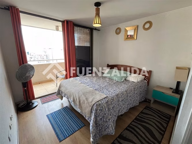 Departamento en venta de 1 dorm. en Santiago
