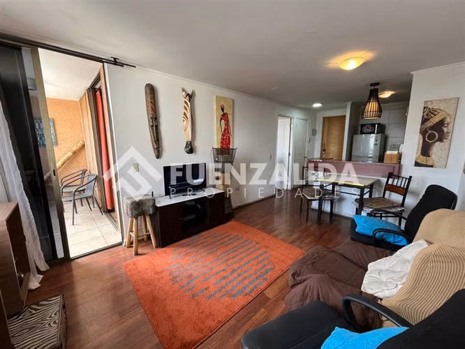 Departamento en venta de 1 dorm. en Santiago