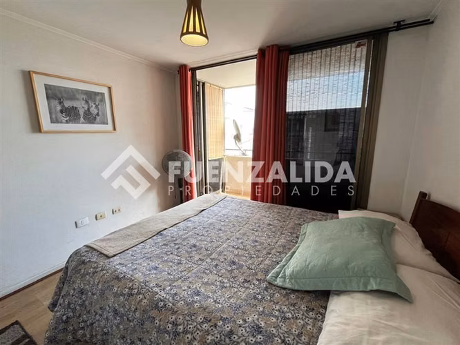 Departamento en venta de 1 dorm. en Santiago