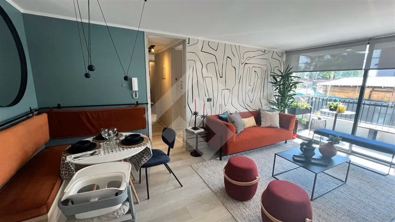 Departamento en venta de 2 dorm. en Ñuñoa