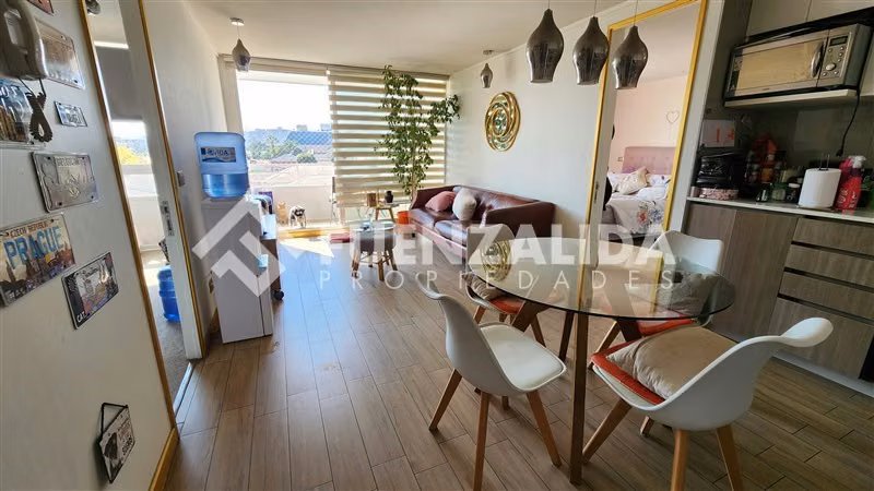 Departamento en venta tipo mariposa en Ñuñoa