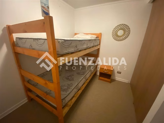 Departamento en venta de 3 dorm. en El Tabo