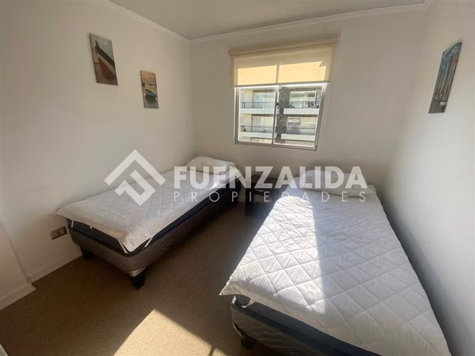 Departamento en venta de 3 dorm. en El Tabo