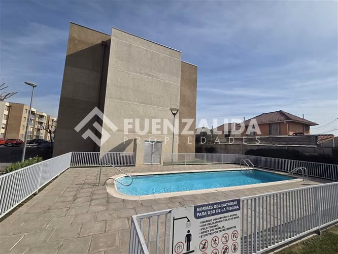 Departamento en venta de 2 dorm. en Puente Alto