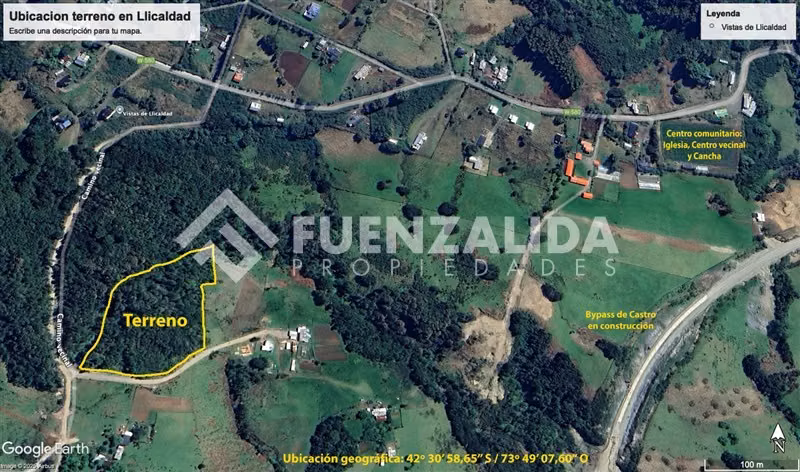 Sitio en venta en Castro