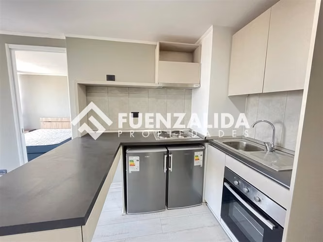 Departamento en venta con estacionamiento en La Cisterna