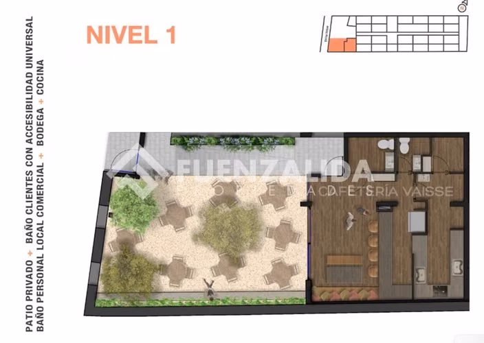 Local Comercial en venta en Providencia