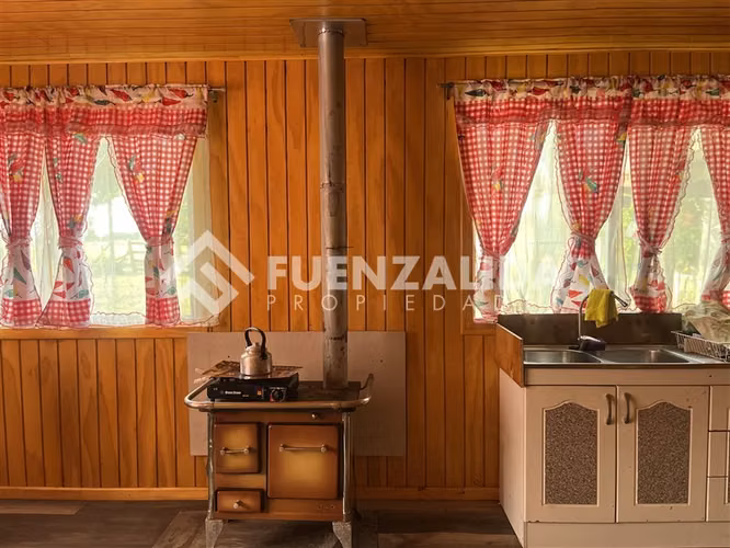 Sitio en venta de 3 Hectáreas con cabaña en Los Muermos