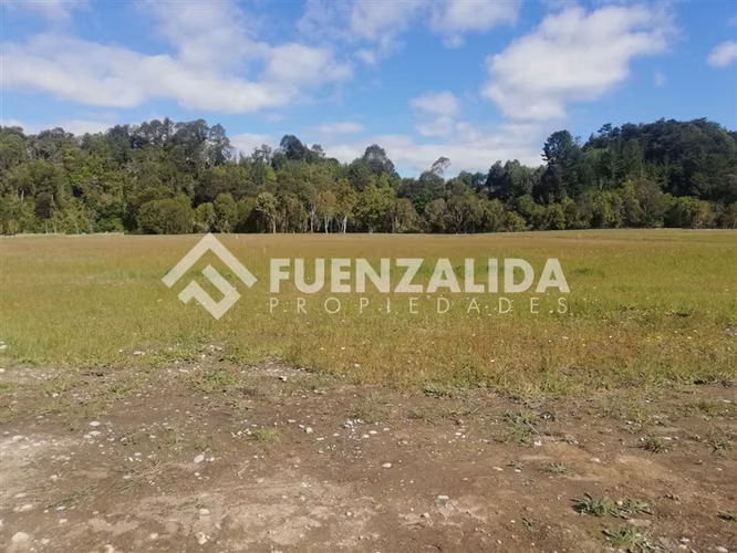 Parcela en venta con acceso a rio Maullin