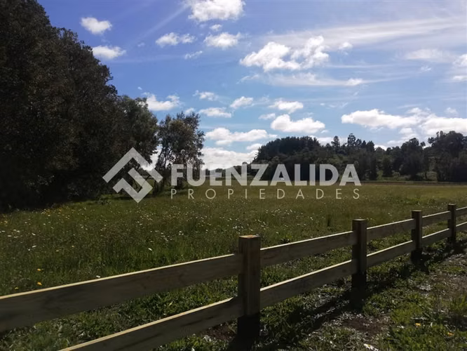 Parcela en venta con acceso a rio Maullin