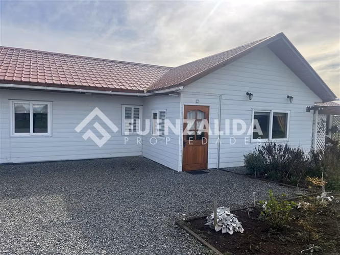 Casa en venta 4D Sector Pichllaguna Llanquihue