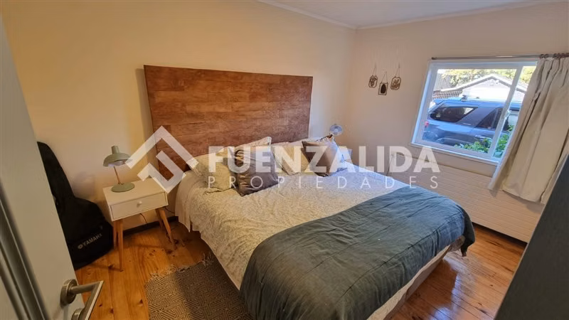 Casa de campo remodelada de 4D4B con jardin en Frutillar
