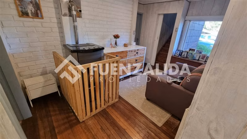Casa de campo remodelada de 4D4B con jardin en Frutillar