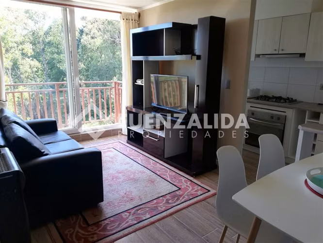 Departamento amoblado en arriendo de 2D 2 B Bosque Pucalan
