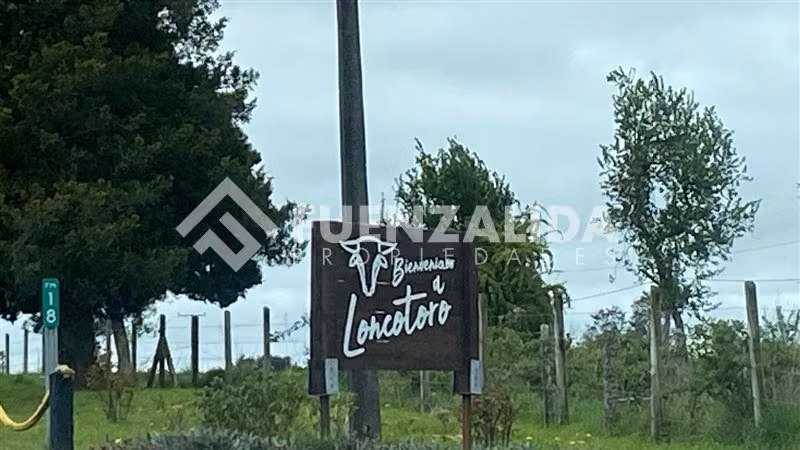 Venta Parcela de 1,24 hectáreas en Loncotoro