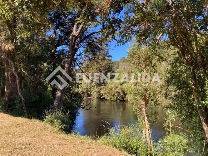Parcela en venta con acceso a rio Maullin