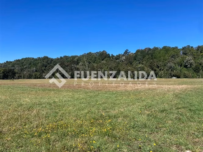 Parcela en venta con acceso a rio Maullin