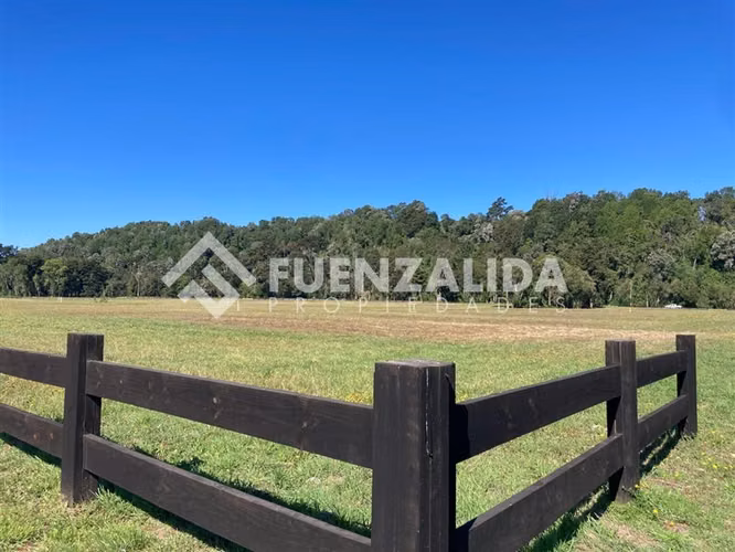 Parcela en venta con acceso a rio Maullin