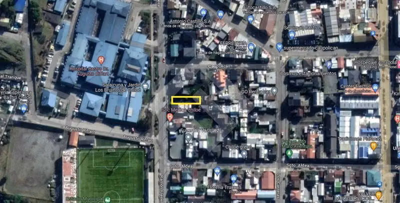Sitio en venta de alta plusvalía en centro de Castro