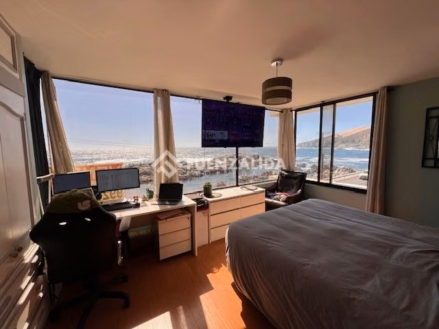 Departamento en venta de 2D 2B Av. Borgoño Reñaca.