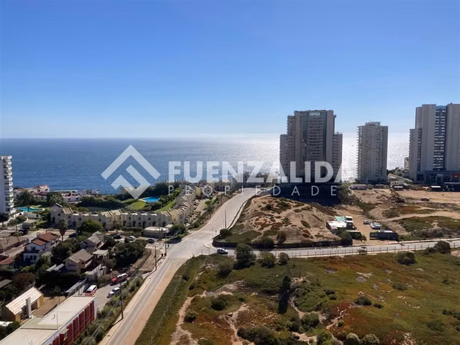 Dpto venta 3D/3B Vista al Mar/Valparaíso,Reñaca Viña del Mar