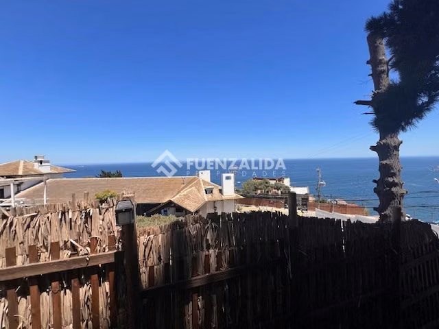 Sitio en venta, vista al mar Reñaca