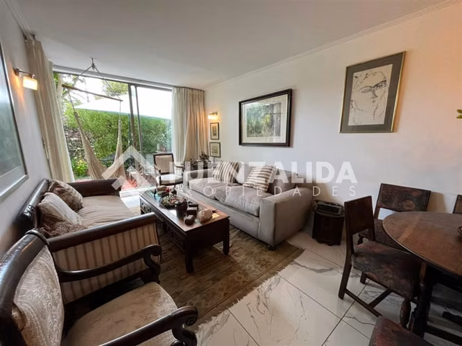 Venta de Departamento con Patio, 2D2B1E1B. Reñaca.