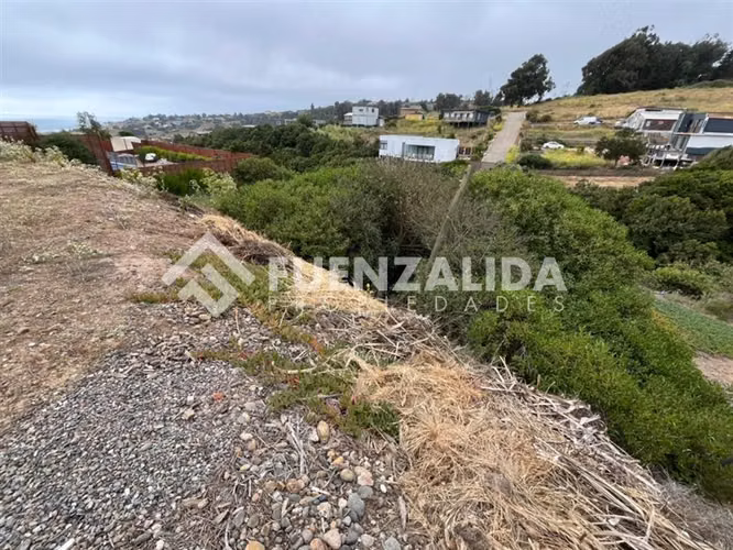 Terreno en venta, vista al mar, El Tabo, Quintero