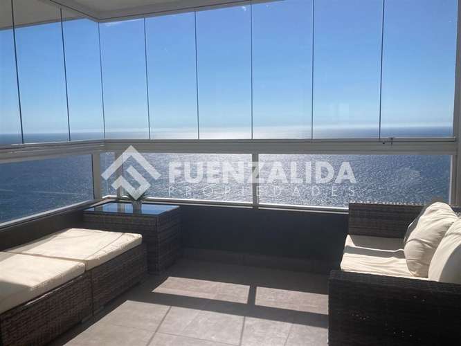 Moderno Dpto de 2D/2B, Vista al Mar, Costa Montemar Concón - Imagen 10
