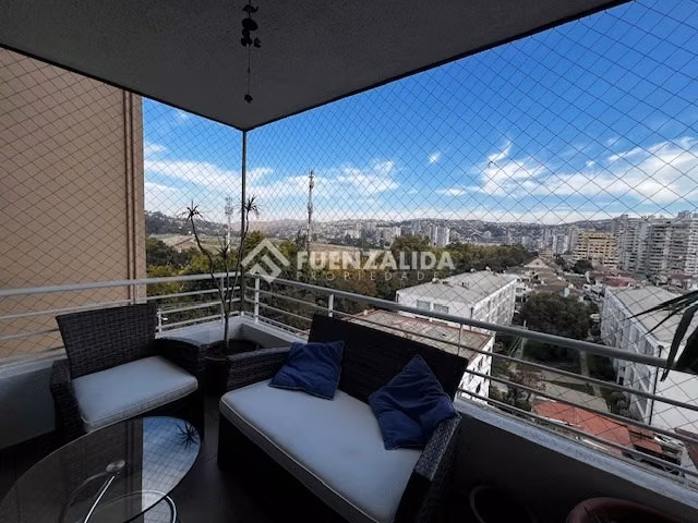 Departamento en venta de 2D 1B Los Castaños Viña del Mar
