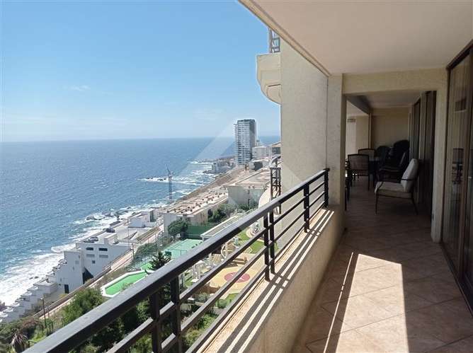 Venta Depto. vista privilegiada al mar 4D 3B Viña del Mar - Imagen 2