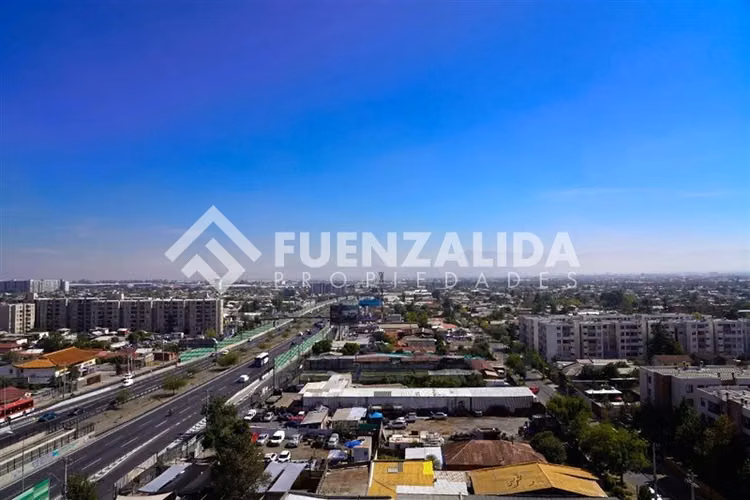 Departamento en venta de 1 dorm. en La Cisterna
