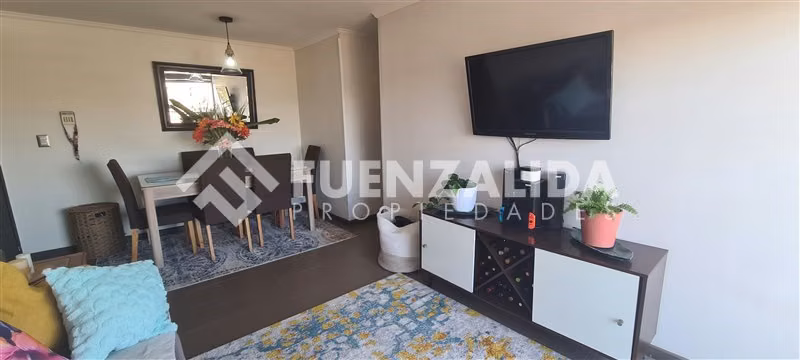 Depto en venta de 2D/2B con est y bod en San Miguel Lo Vial