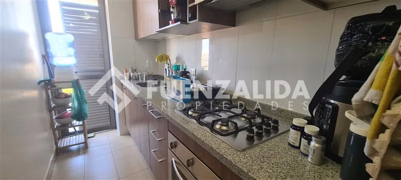 Depto en venta de 2D/2B con est y bod en San Miguel Lo Vial