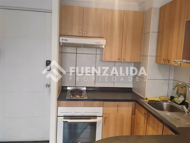 Departamento en venta de 1 dorm. en Santiago
