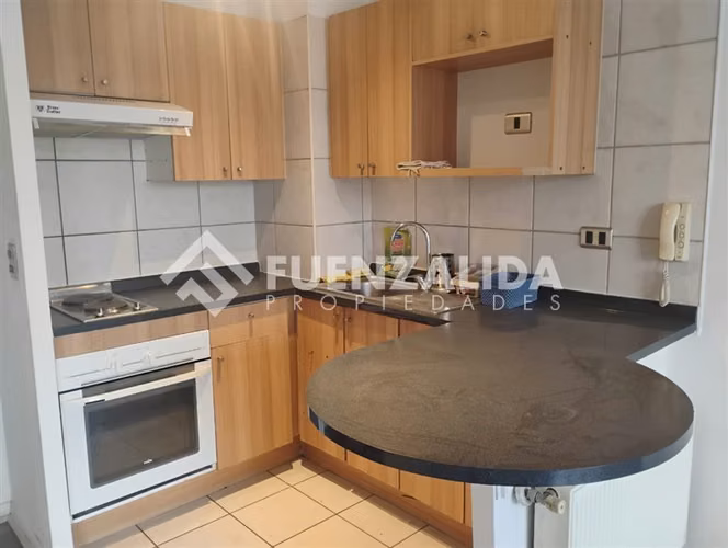 Departamento en venta de 1 dorm. en Santiago