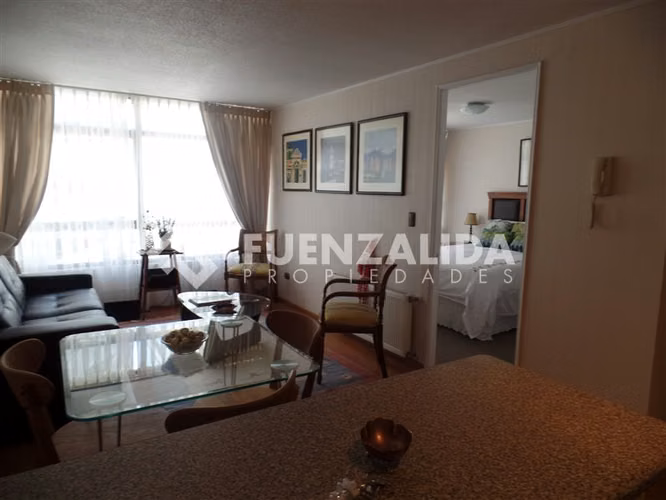 Departamento en venta de 1 dorm. en Santiago