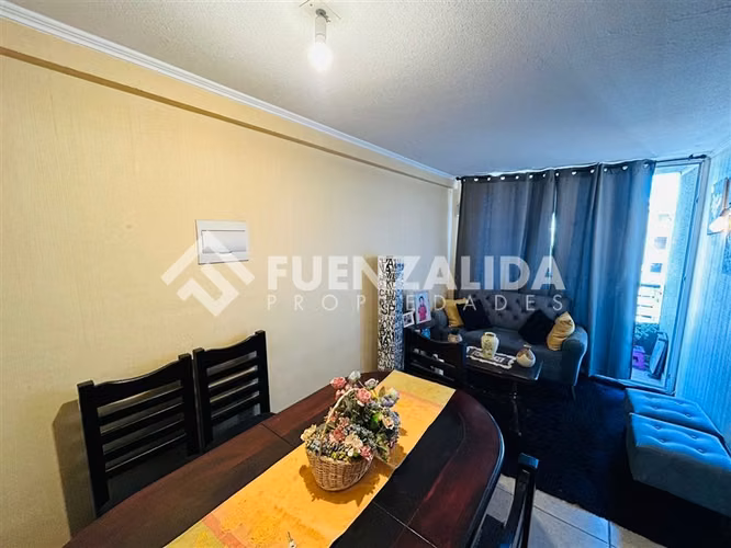 Departamento en venta de 3 dorm. en La Cisterna