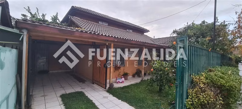 Casa en venta de 5D/2B Puente Alto a pasos Metro Protectora