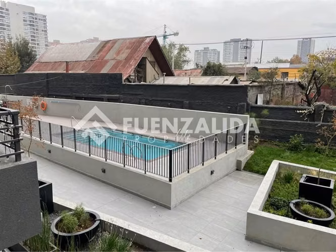 Departamento en venta de 2 dorm con 2 baños en La Cisterna