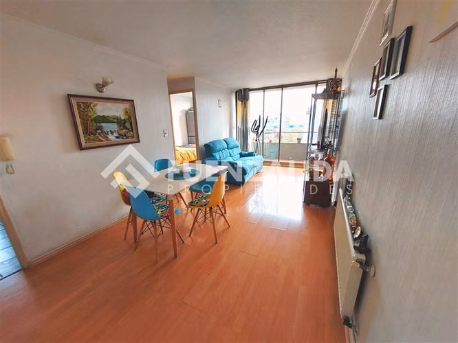 Departamento en venta de 2 dorm. en Santiago