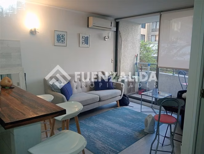 Venta departamento en Santiago, 2 dormitorios, 1 baño Moneda