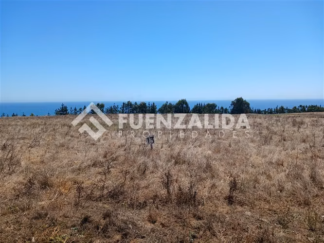 Venta Parcela Licantén, Playa Duao, 6.400 mt2 vista al mar